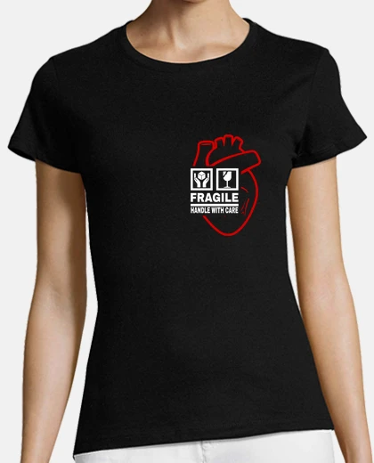 T-shirt Cuore fragile