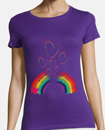 T-shirt cuore one per tutti siti web di Adis