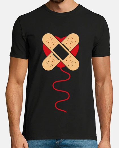 T-shirt cuore spezzato