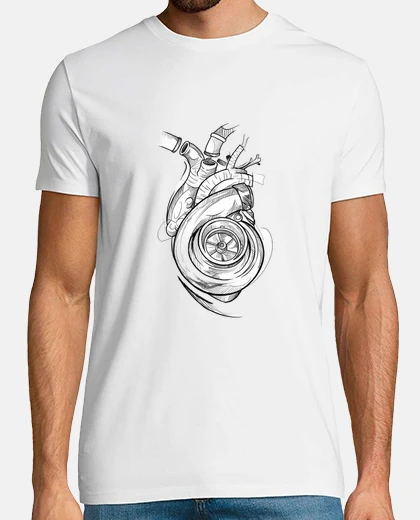 T-shirt cuore turbo