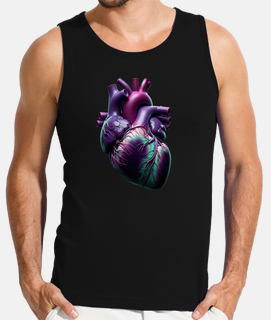 cuore anatomico vibrante