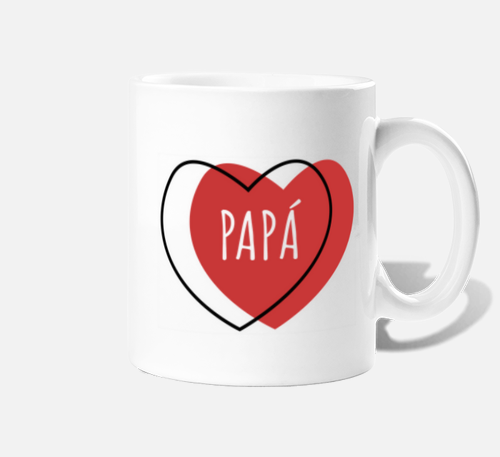 Tazza Mug Idea Regalo per il papà -grazie per il tuo cuore papà