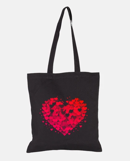 Borsa cuori innamorati borsa da matrimonio con cuore amore borsa da viaggio da spiaggia
