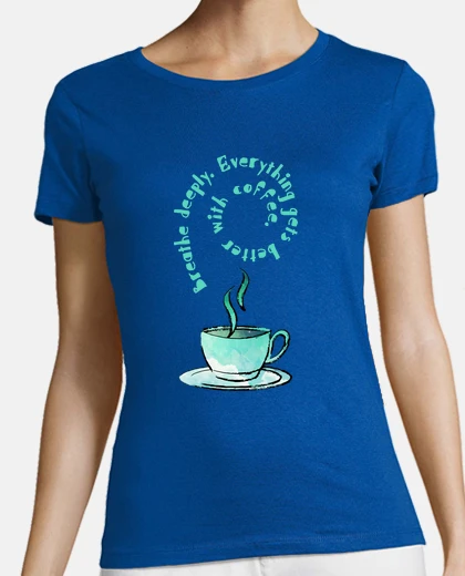 Playera Cup of Coffee ENGLISH