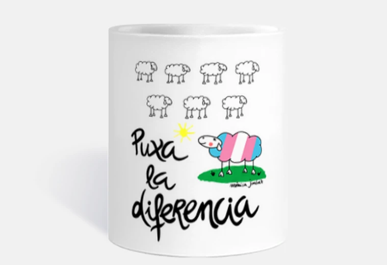 Cup cup puxa the difference, sheep trans ... monic