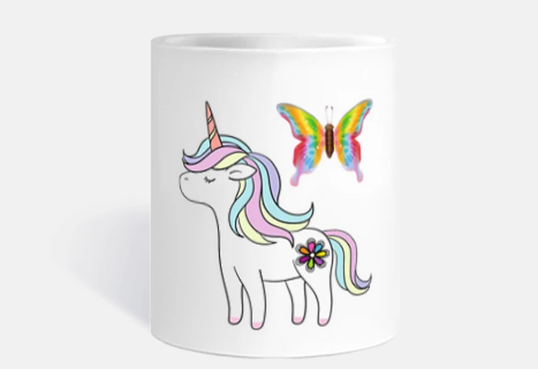 Cup cup unicorn