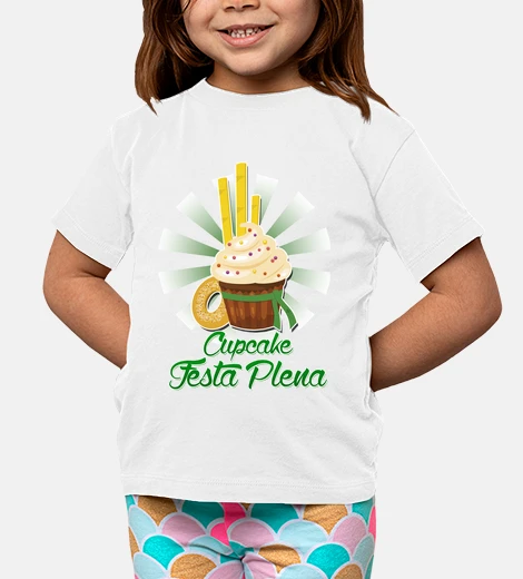 Ropa Cupcake festa plena Blanca
