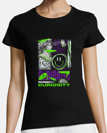 Tee-shirt curosite antique contemporaine