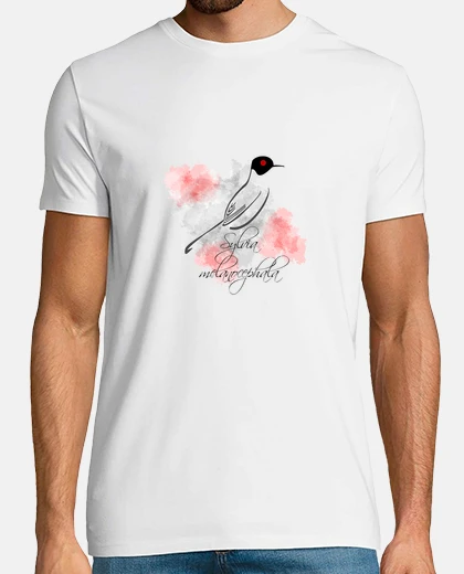 Camiseta Curruca cabecinegra
