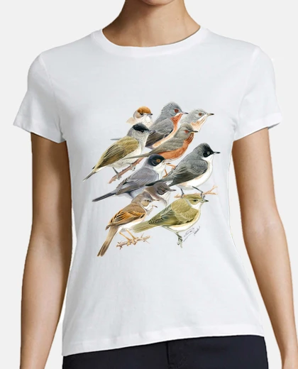 Playera Currucas blanca chica