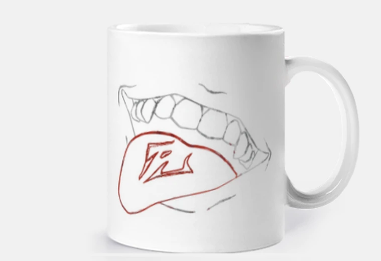 Cup Cursed tongue