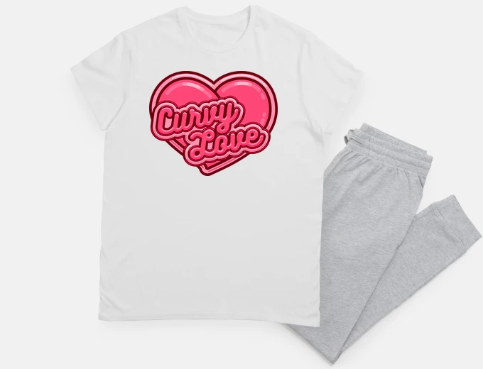 Pyjama curvy love