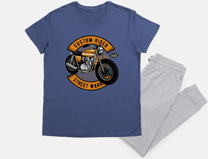 Pyjama Custom Rider - Pour fans de motos