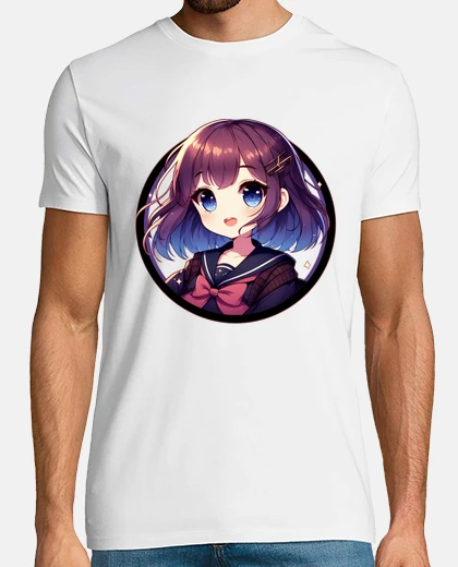 T-shirt cute anime girl