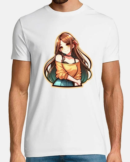 T-shirt cute anime girl