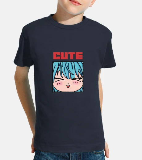 Ropa cute anime girl blush pink design