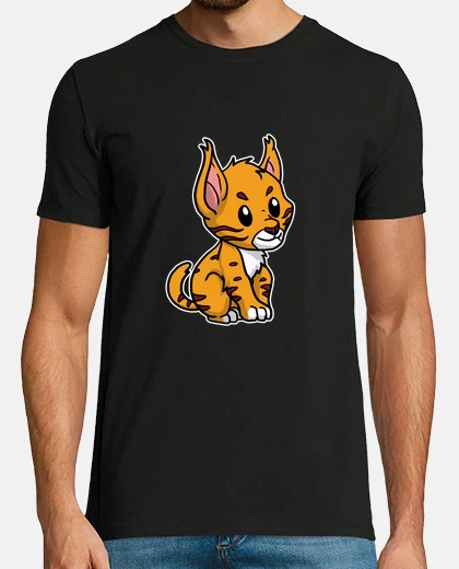 T-shirt Cute Baby Lynx Animal Bobcat Gift Idea