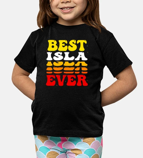 Kids Cute Best Isla Ever   Groovy Vintage