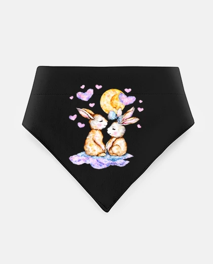 Mascotas cute bunnies in love mom baby
