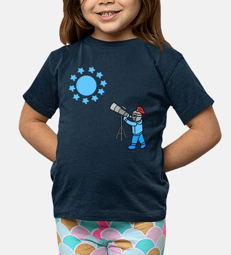 Ropa cute cartoon knight watching stars