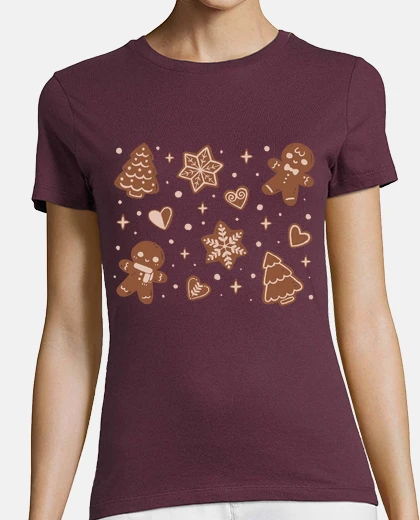 Playera cute christmas cookies