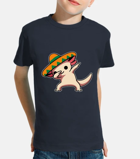 Ropa cute dabbing axolotl cinco de mayo
