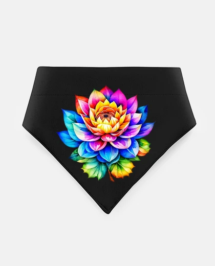 Mascotas cute flower design