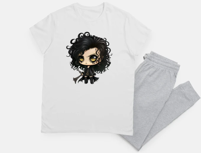 Pyjama cute goth white pajamas