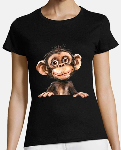 T-shirt cute monkey