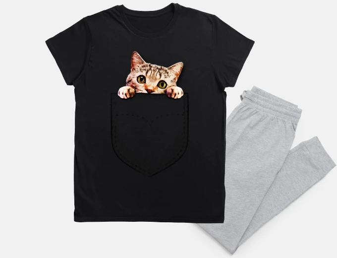 Pyjama cute original cat children&#39;s pajamas