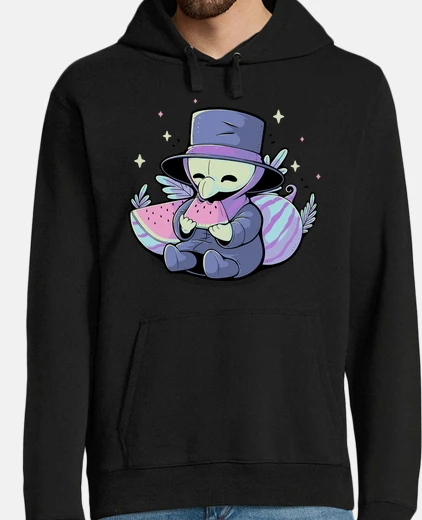 Sudadera cute plague doctor with watermelon