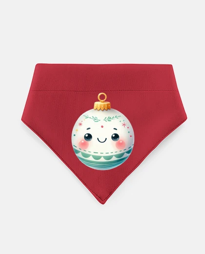 Mascotas Cute Smiling Christmas Ornament
