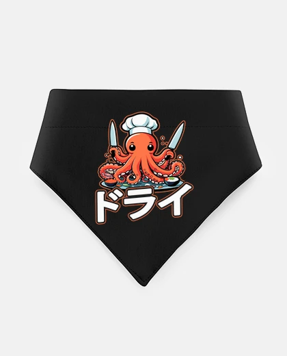 Mascotas Cute Sushi Octopus Chef Japanese Anime