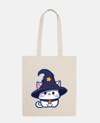 Bag cute witch cat