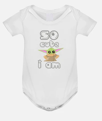 Yoda store baby onesie