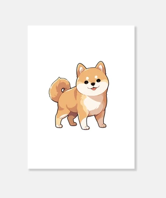 Shiba deals inu chibi