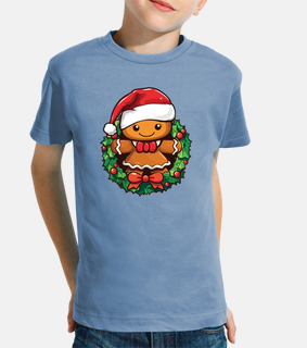 Cute Christmas Gingerbread Woman T-Shir