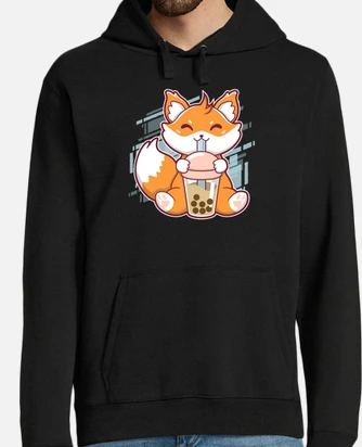 Kawaii discount fox hoodie