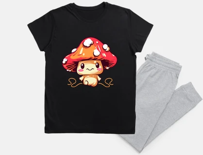 Cute Kawaii Red Mushroom