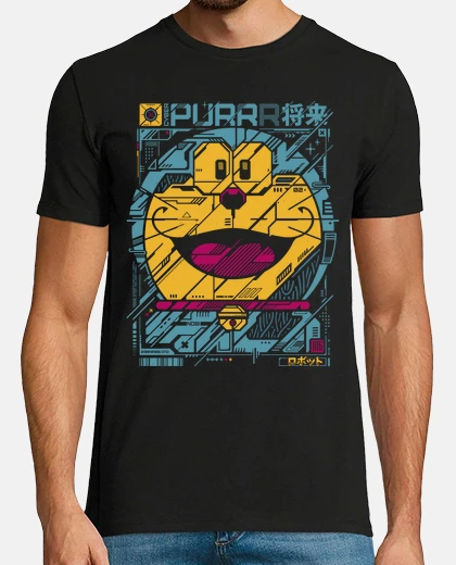 Playera cyber purrr
