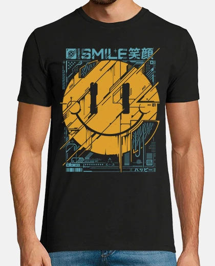 Camiseta Cyber Smile