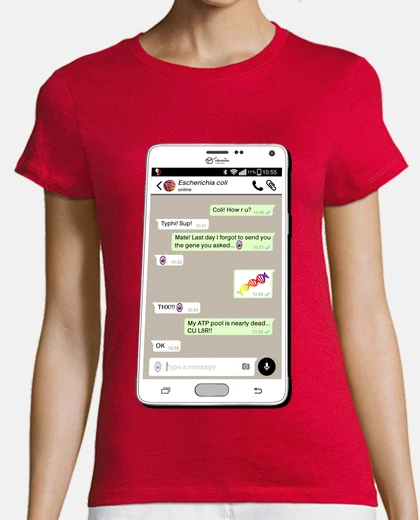 T-shirt cyberconjugation batterica