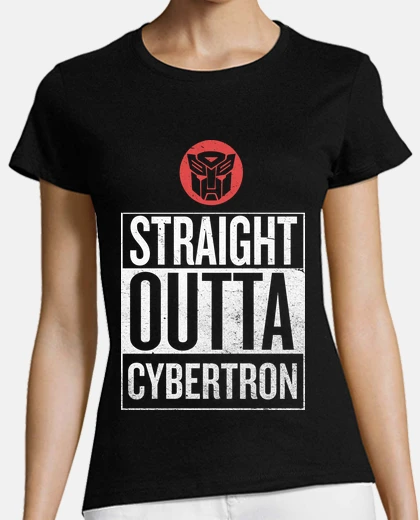 Tee-shirt cybertron outta droite