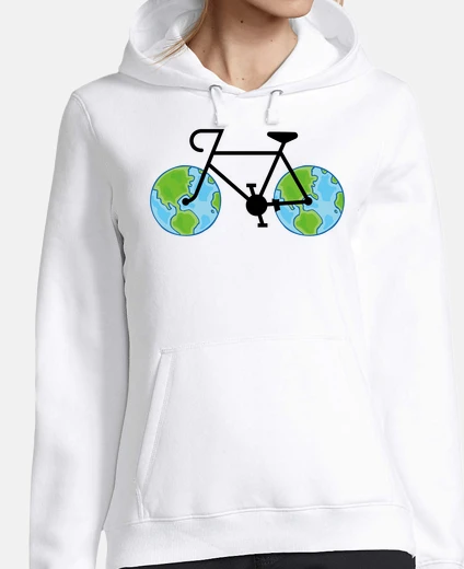 Hoodie cycling around the world