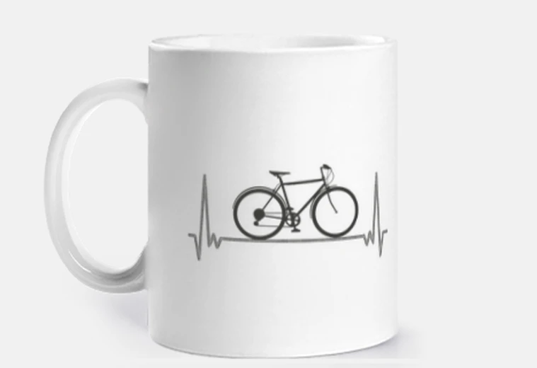 Cup cycling mug electric electrocardiogram cyc