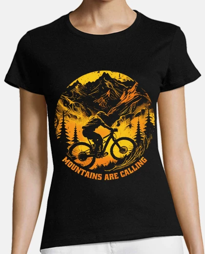 Tee-shirt cyclisme vélo en montagne grimpeur espagne 