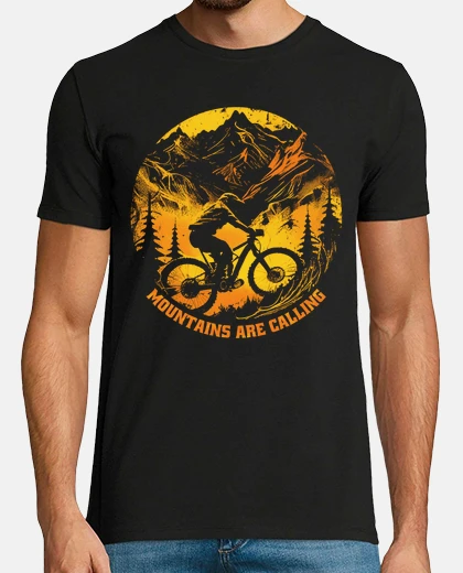 Tee-shirt cyclisme vélo en montagne grimpeur espagne 