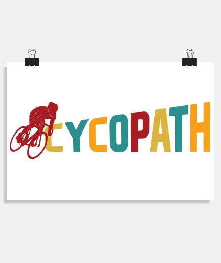 Poster cyclist cycling bicycle competition training poster bedroom living room studio stand poster