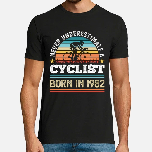 cyclist born in 1982 40th birthday gift