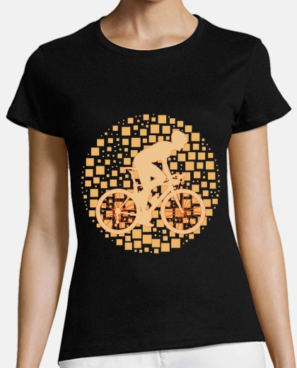 Tee-shirt cycliste à vélo